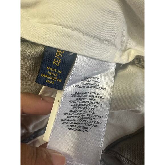 Polo Ralph Lauren Grey Classic Fit Pants Men’s 36x32 - Picture 12 of 12